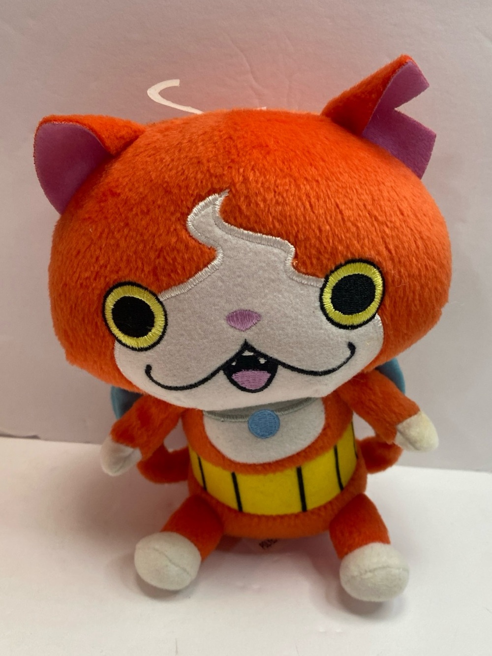 Yokai Yo-Kai Watch Jibanyan 7” Orange Plush Cat Soft Toy Stuffed Animal 2015